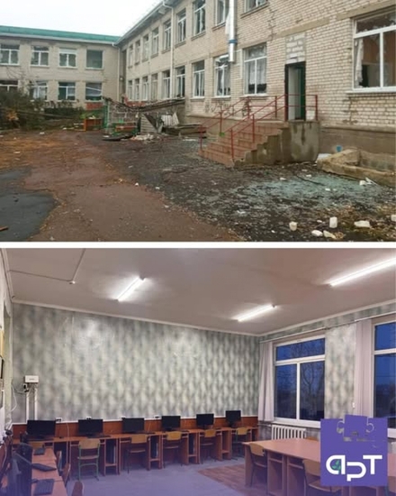 1,5 мільйона на відновлення Бобрицької гімназії: як громада реалізувала проєкт
